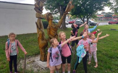 IV tydzień letnich zajęć wakacyjnych dla dzieci w Klubie Arka