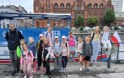 Rejs Brdą – wakacyjny spacer wodny dzieci z Klubu Arka